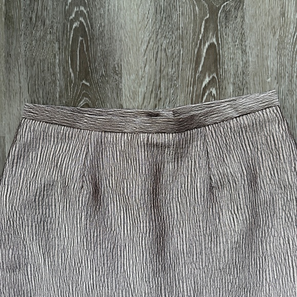 🧜🏾‍♀️Glam Vintage Metallic Silver and Pink Mermaid Skirt - Picture 4 of 8